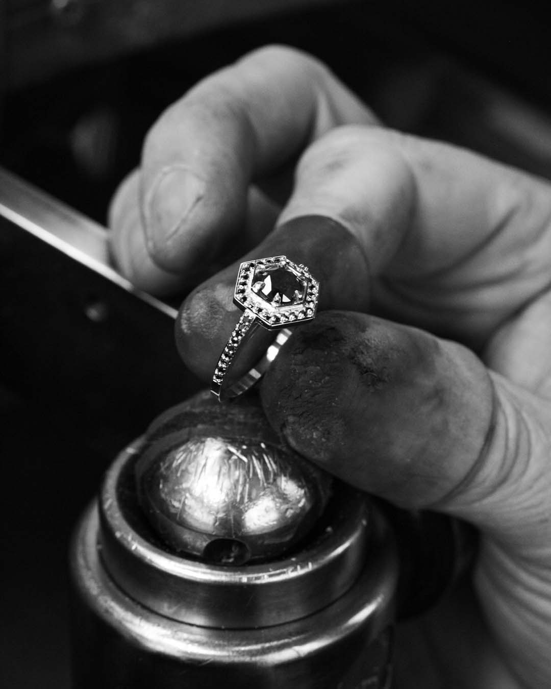 The story behind the Hex Engagement Ring