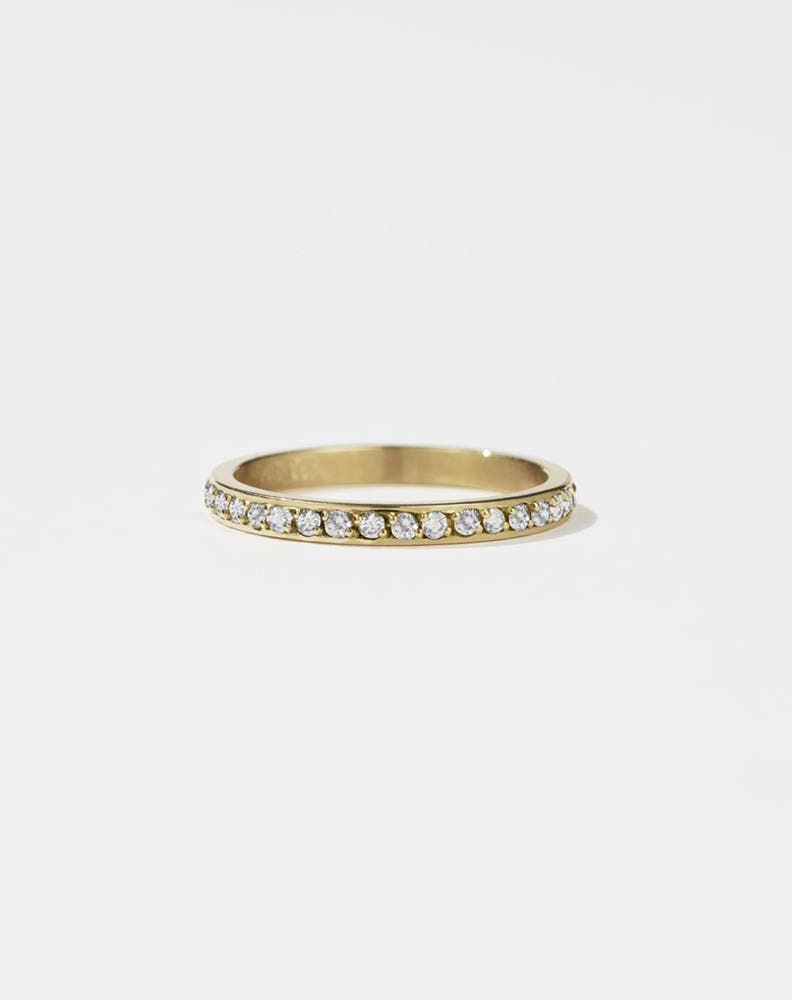Bella Eternity Band | 14ct Yellow Gold
