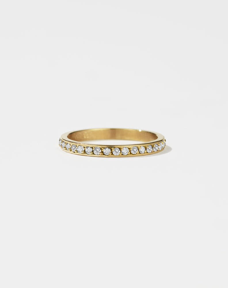 Bella Eternity Band | 18ct Yellow Gold
