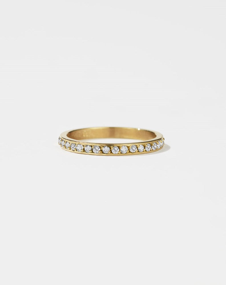 Bella Eternity Band | 18ct Yellow Gold