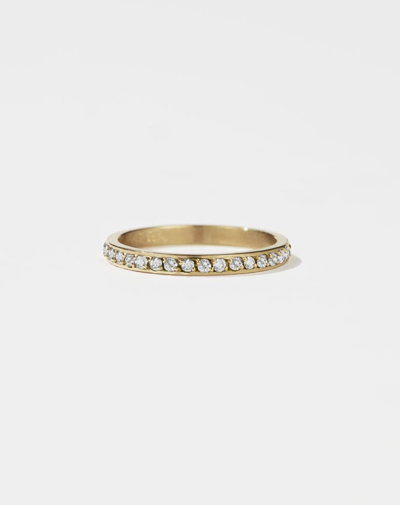 Bella Eternity Band | 9ct Yellow Gold
