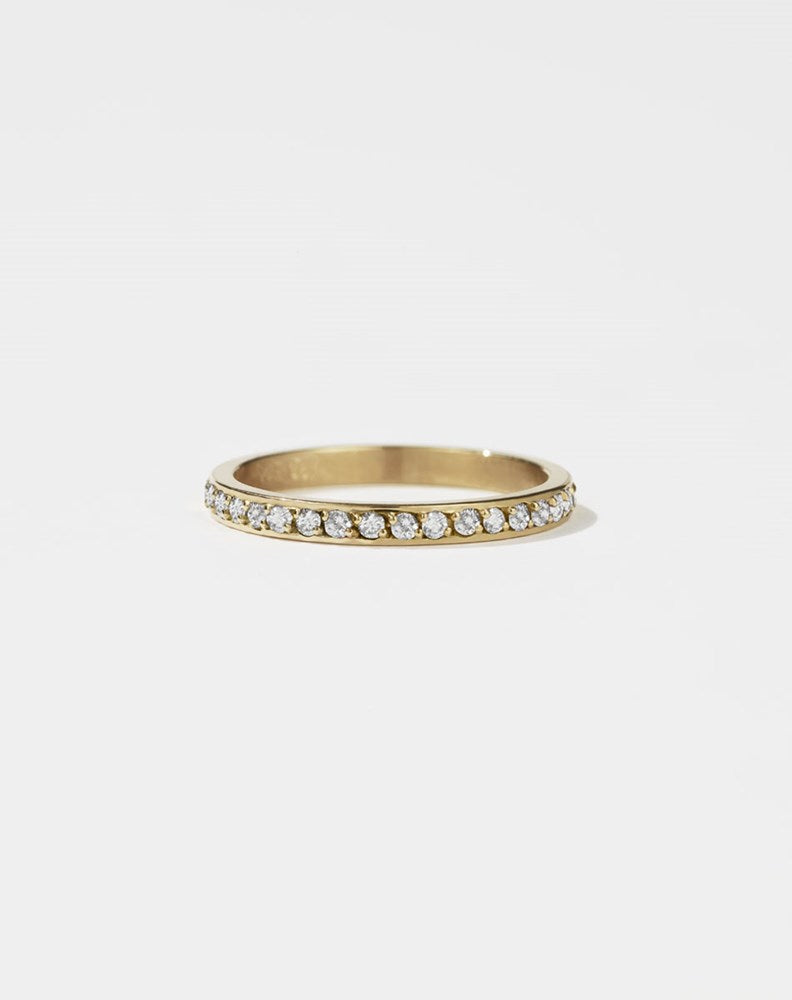 Bella Eternity Band | 9ct Yellow Gold
