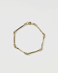 Bone Bracelet | 23k Gold Plated