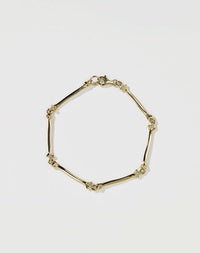 Bone Bracelet | 9ct Yellow Gold