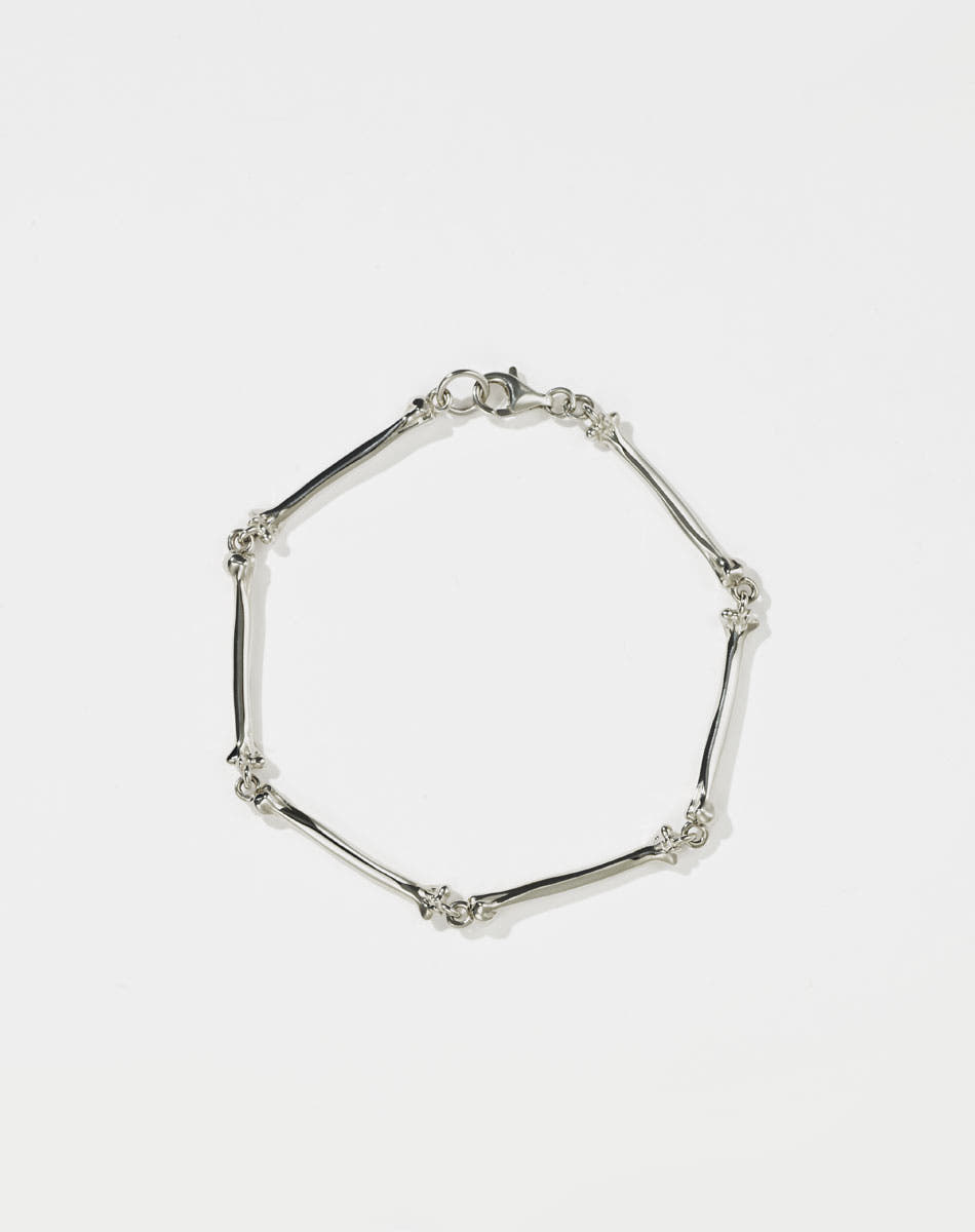 Bone Bracelet | Sterling Silver