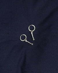 Bone Charm Earrings | Sterling Silver
