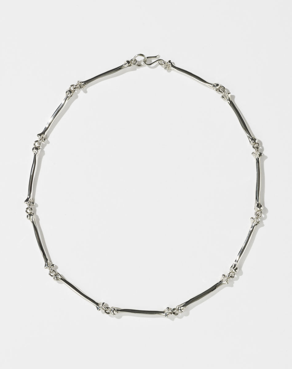 Bone Necklace | Sterling Silver
