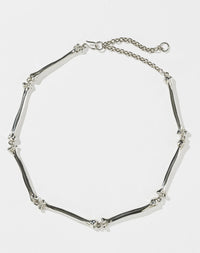 Bone Necklace Bold | Sterling Silver