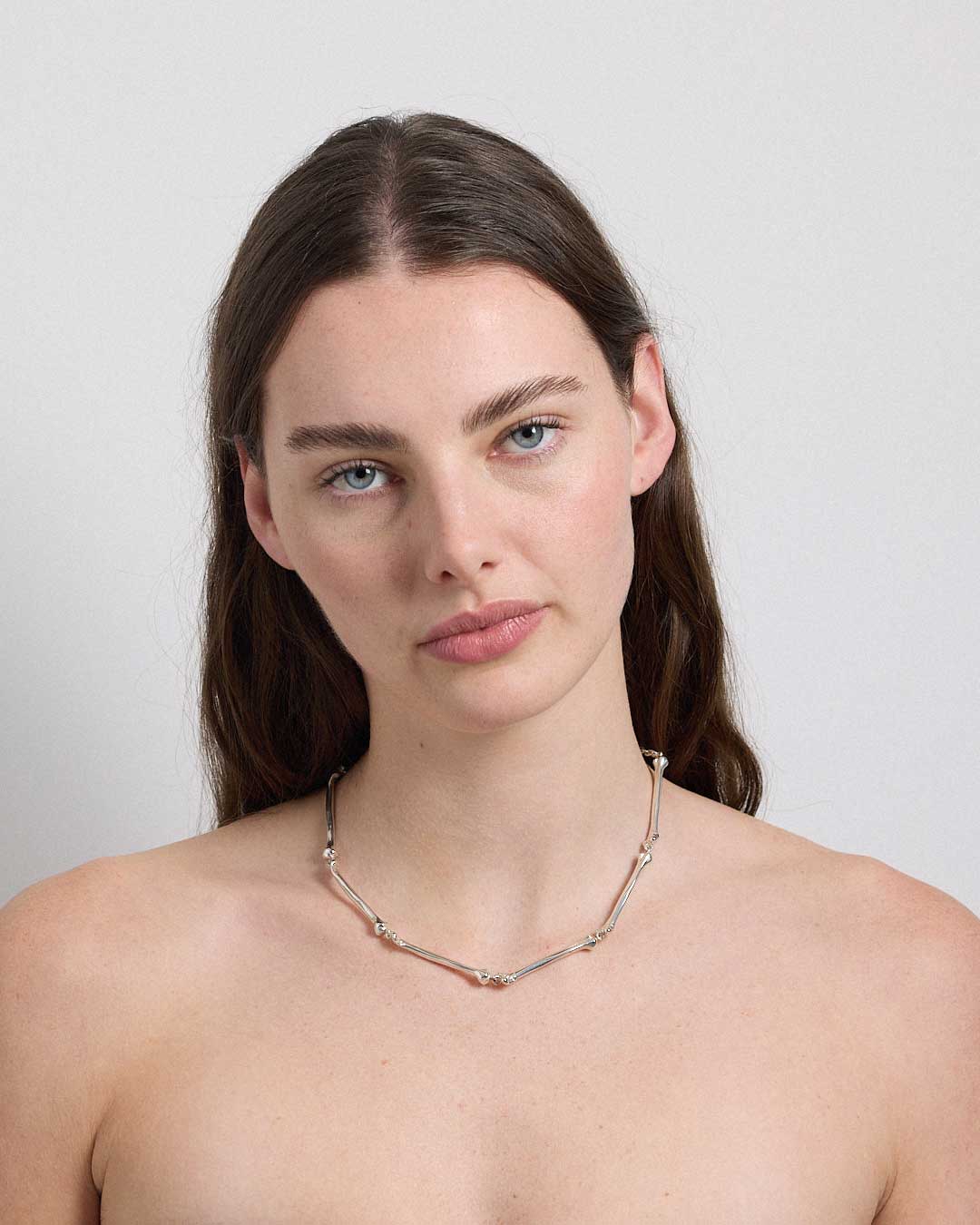 Bone Necklace Bold | Sterling Silver