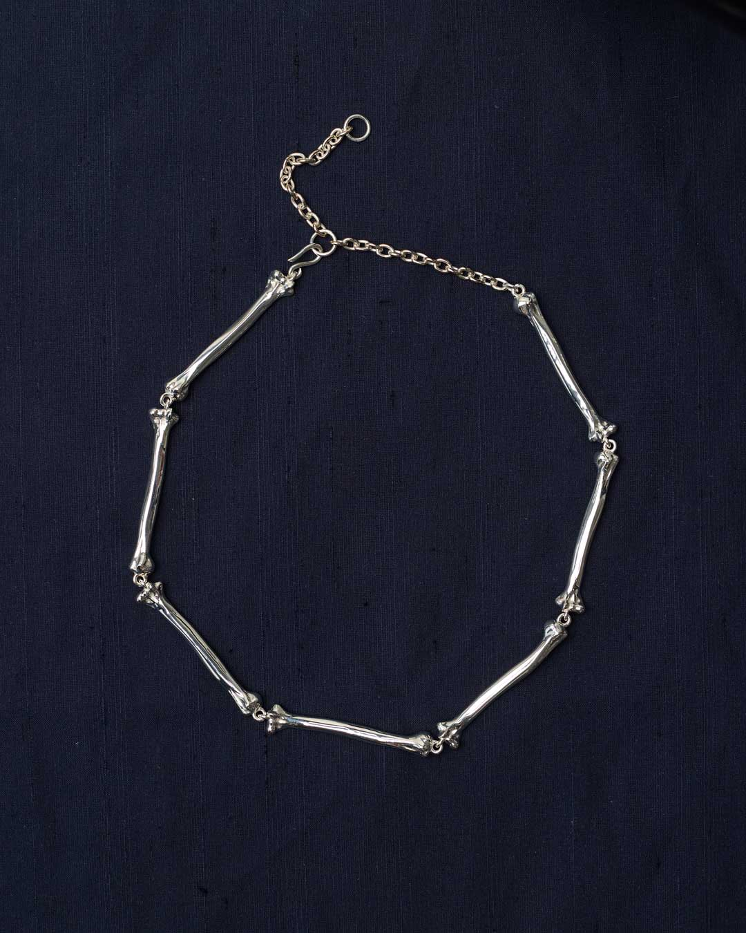 Bone Necklace Bold | Sterling Silver