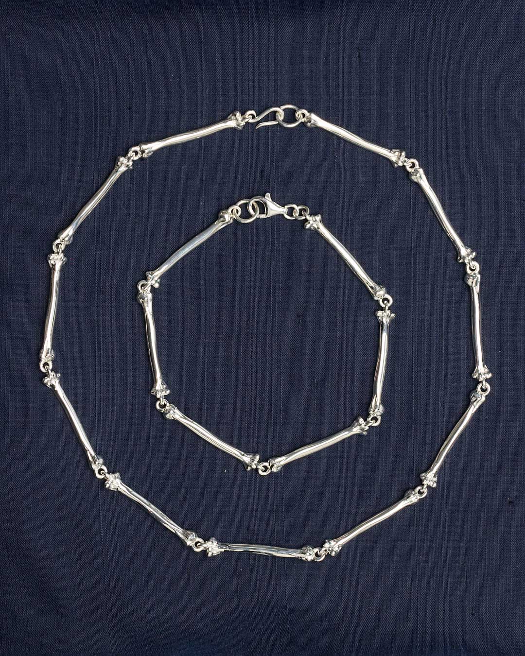 Bone Bracelet | Sterling Silver