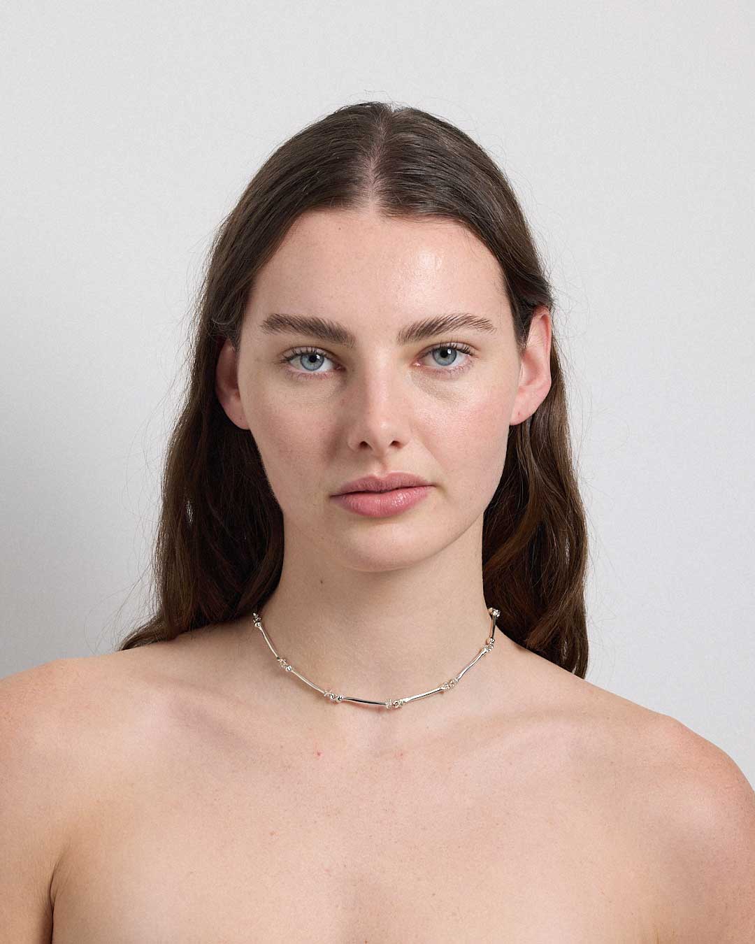 Bone Necklace | Sterling Silver