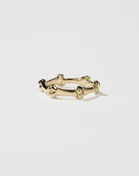Bone Ring | 9ct Yellow Gold