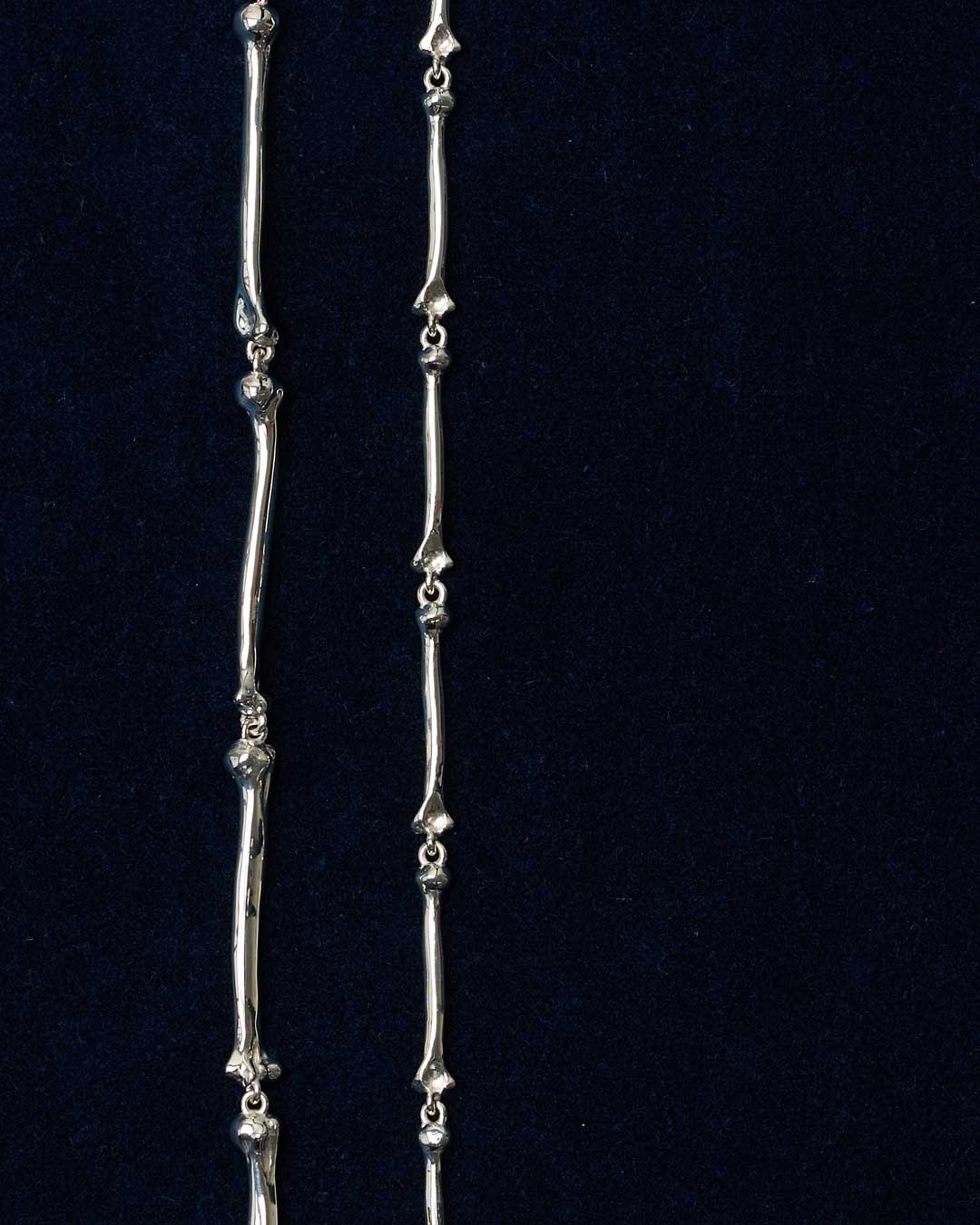 Bone Necklace | Sterling Silver