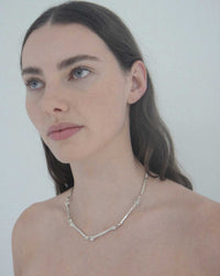 Bone Necklace Bold | Sterling Silver