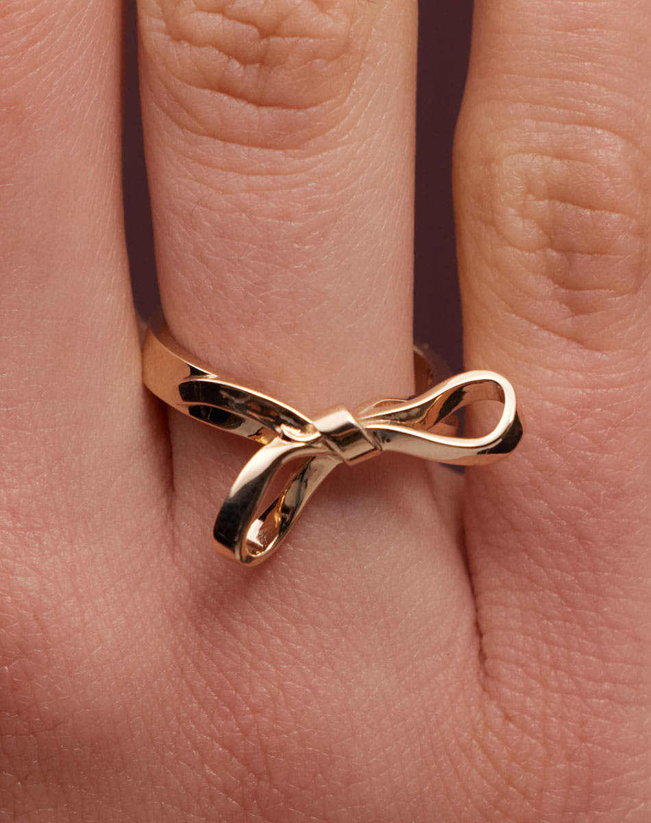 Bow Ring | 9ct Yellow Gold