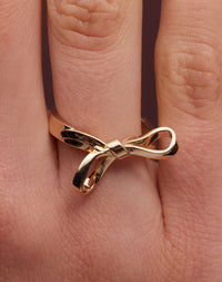Bow Ring | 9ct Yellow Gold
