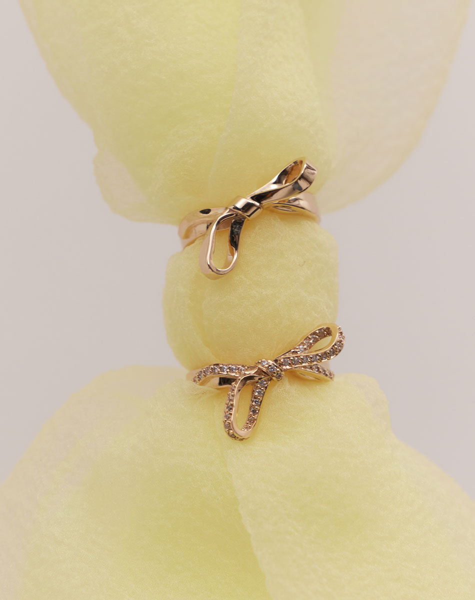 Bow Ring | 9ct Yellow Gold