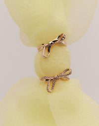Bow Ring | 9ct Yellow Gold