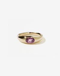 Claude Ring with Stone | Gold Vermeil