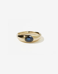 Claude Ring with Stone | Gold Vermeil