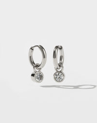 Cosmo Hoop Earrings | Sterling Silver