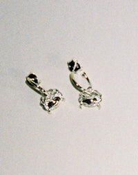 Crab Signature Hoops | 23k Gold Plated