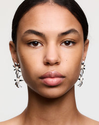 Daisy Drop Earrings | 23k Gold Plated
