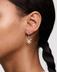 Daisy Signature Hoops | 9ct Yellow Gold