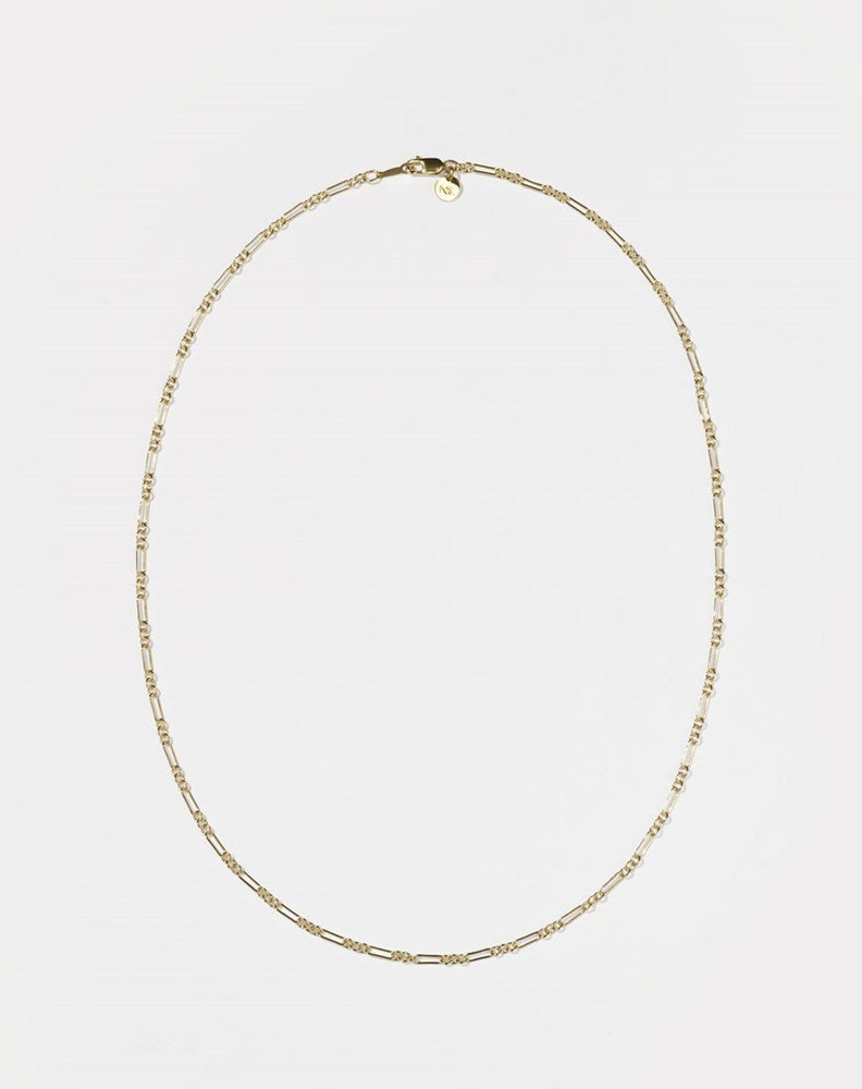 Decorative Fine Chain Necklace | 23k Gold Plated