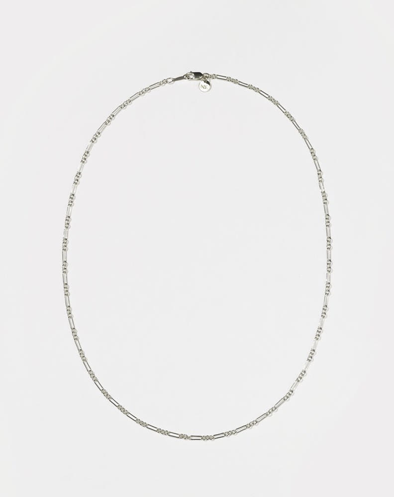 Decorative Fine Chain Necklace | Sterling Silver
