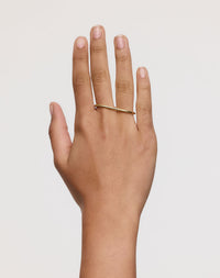 Double Ring 2.5mm | 9ct Yellow Gold