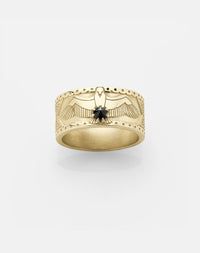 Eagle Band | 9ct Yellow Gold