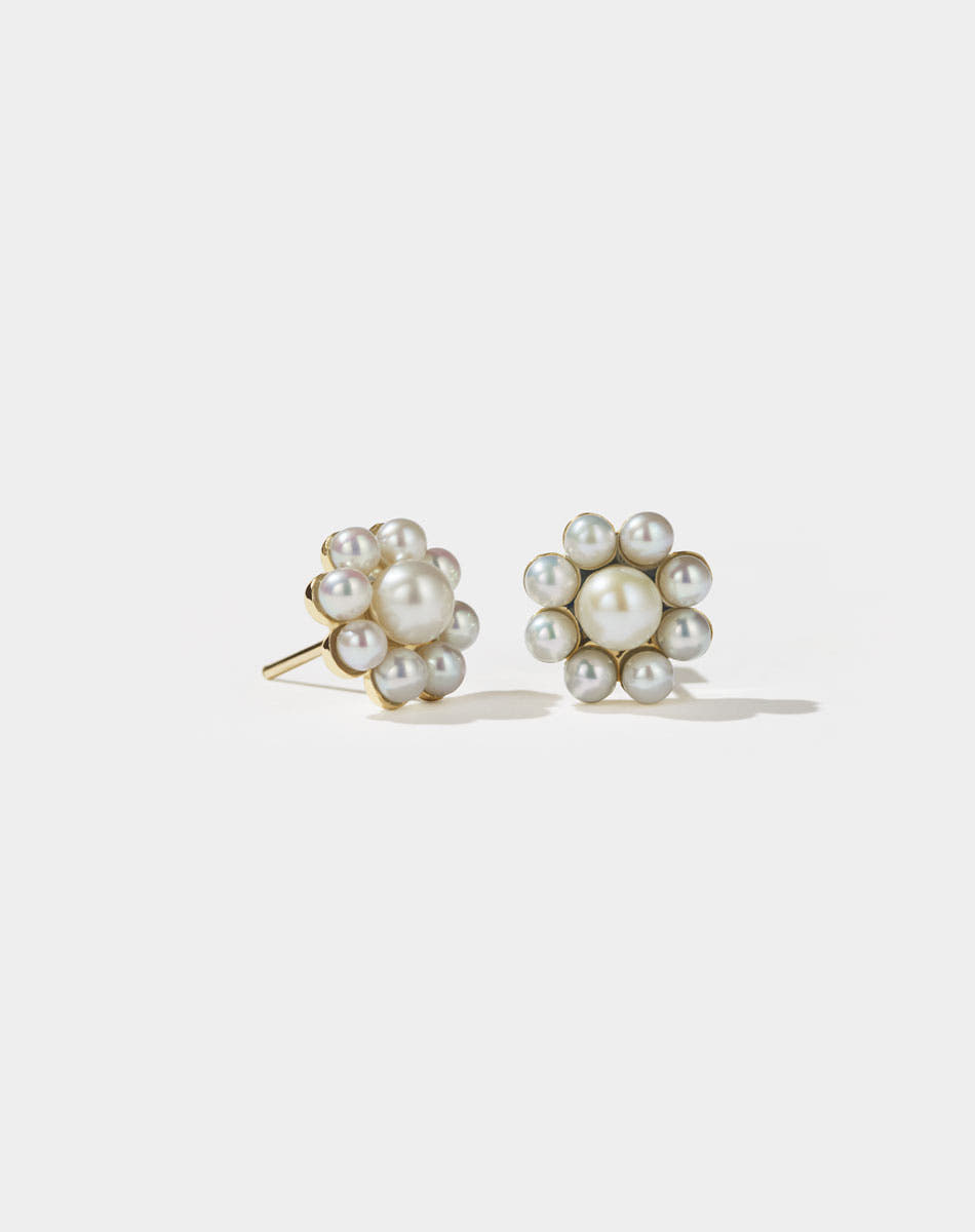 Emile Studs | 23k Gold Plated