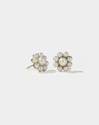 Emile Studs | 23k Gold Plated