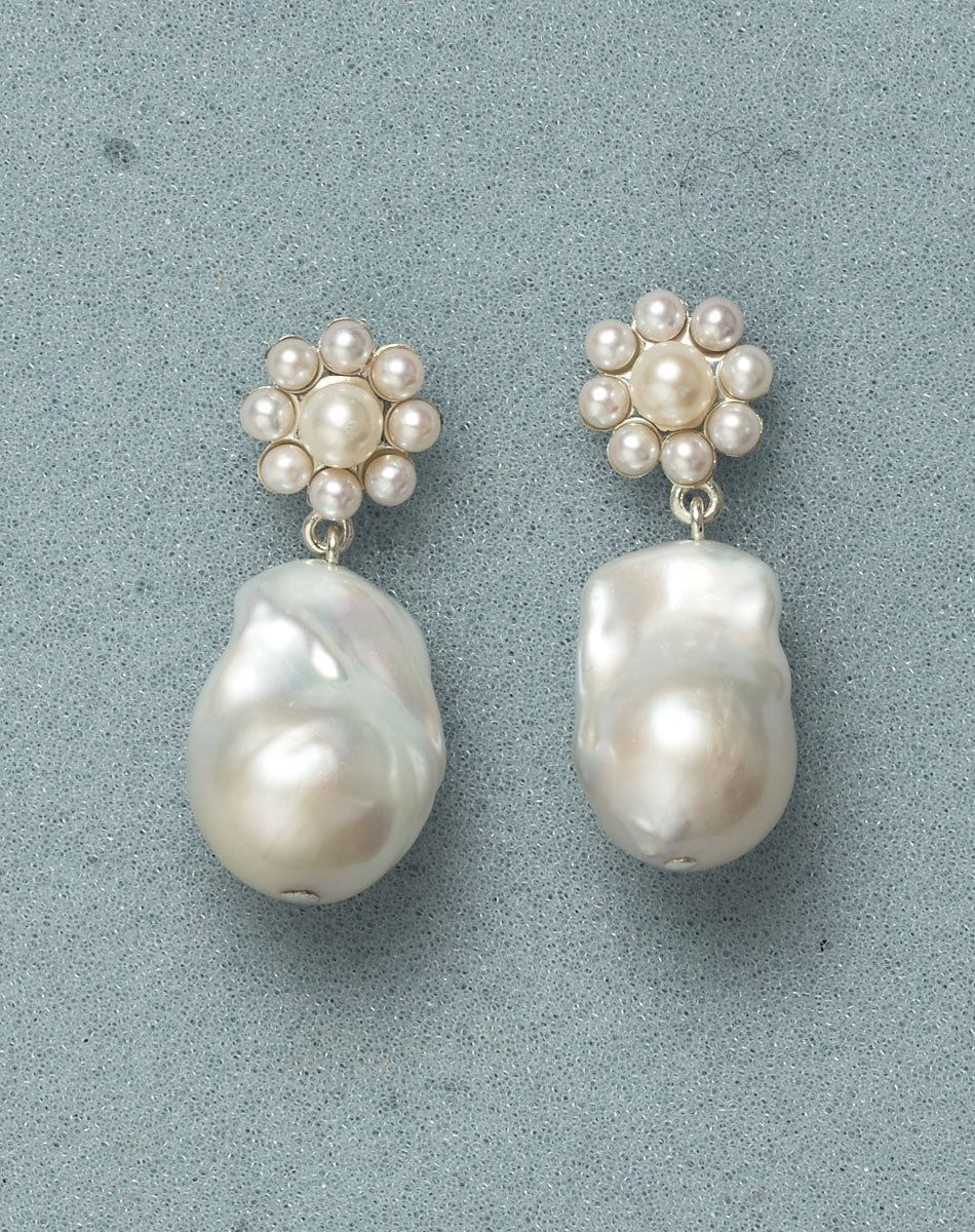 Emile Drop Earrings | Sterling Silver