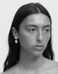 Emile Double Drop Earrings | Sterling Silver