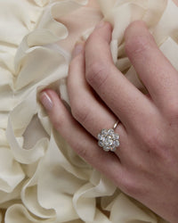 Emile Engagement Ring 2ct | Platinum