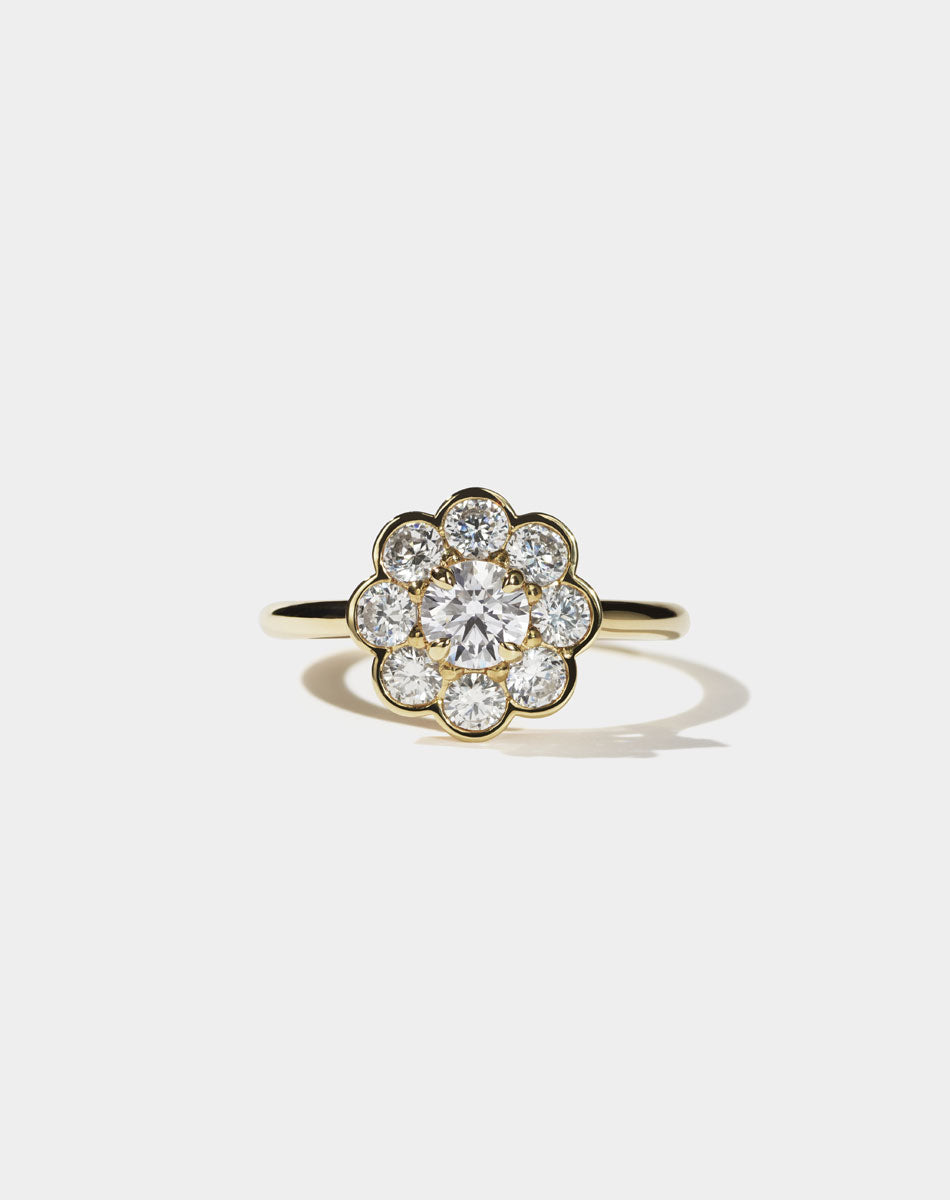 Emile Engagement Ring 1.3ct | 14ct Yellow Gold