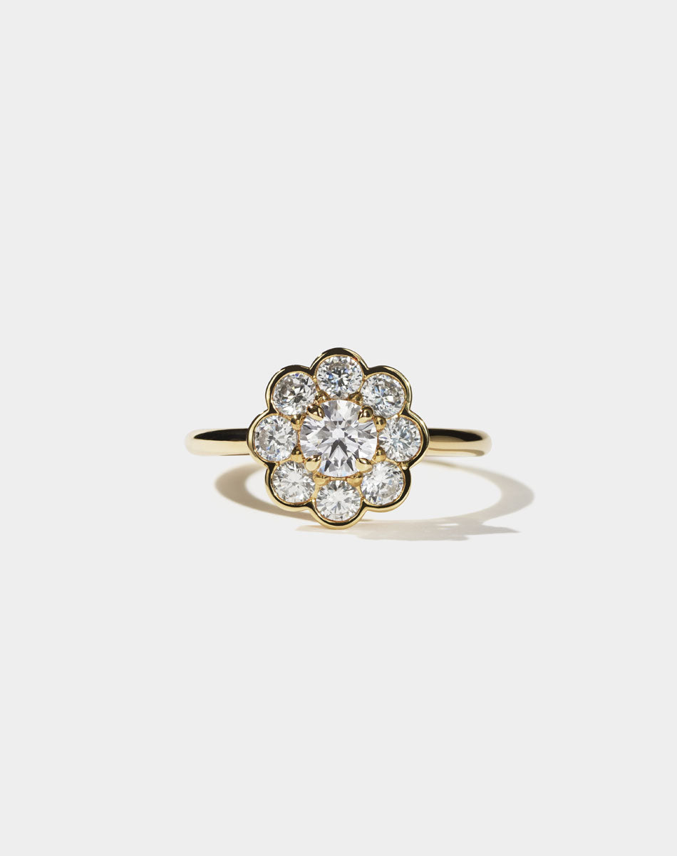 Emile Engagement Ring 1.3ct | 18ct Yellow Gold