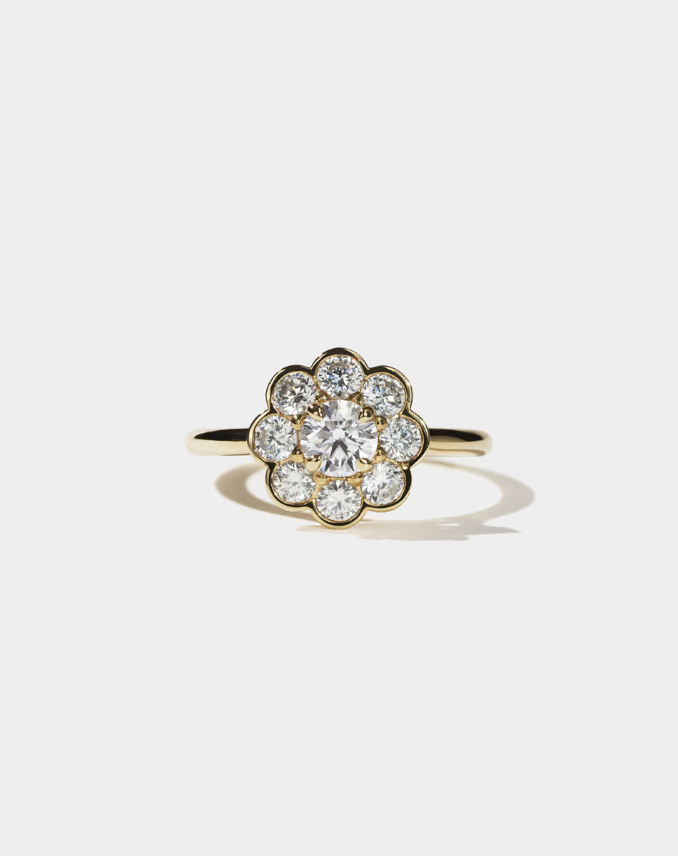 Emile Engagement Ring 1.3ct | 9ct Yellow Gold
