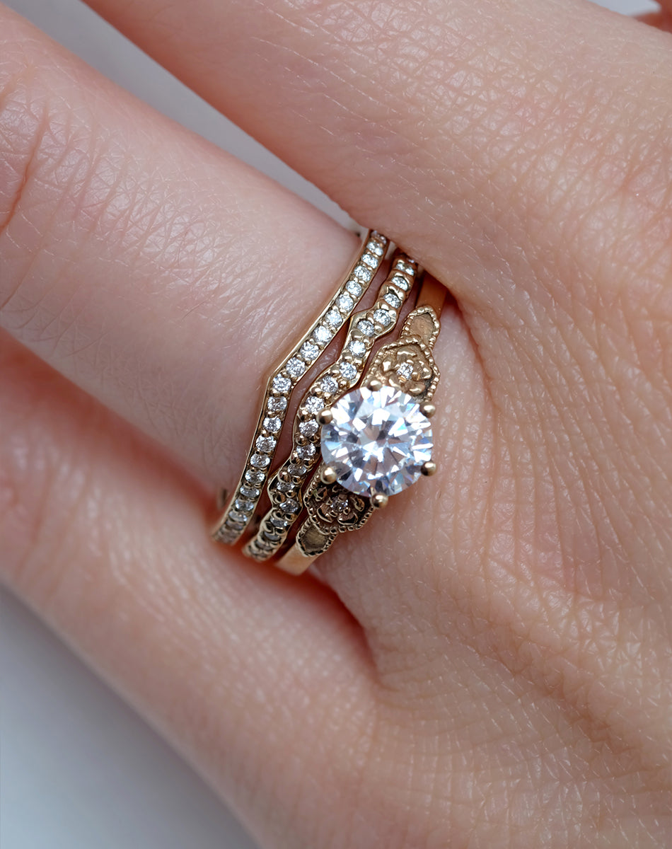 Eternal Engagement Ring 0.8ct | 9ct Yellow Gold