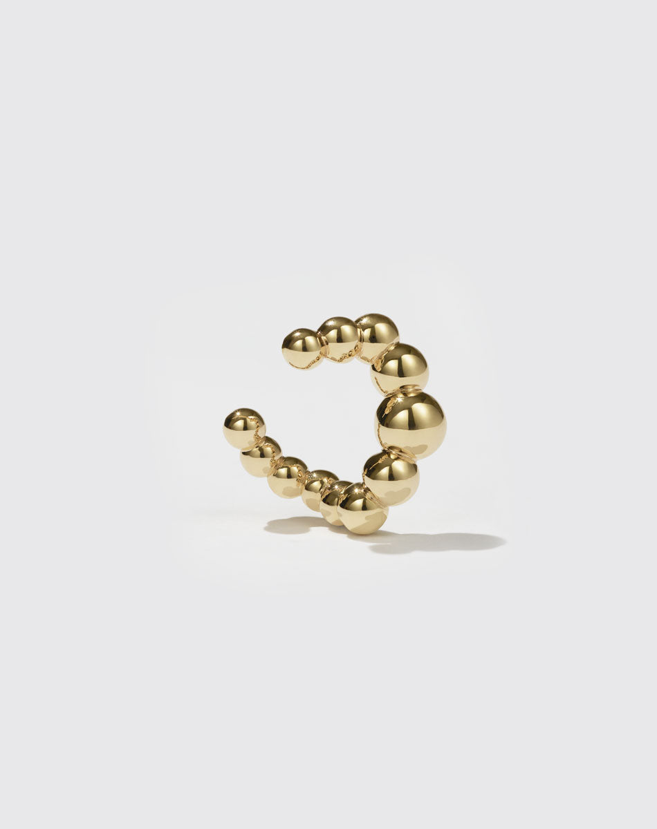 Fizzy Ear Cuff | 23kt Gold Plated