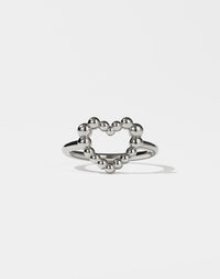 Fizzy Heart Ring | Sterling Silver