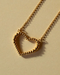 Fizzy Heart Necklace Medium | Sterling Silver