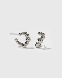 Fizzy Hoops Small | Sterling Silver