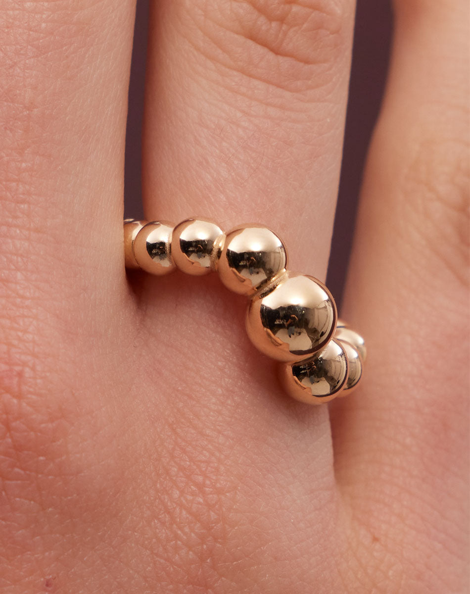 Fizzy Ring | 9ct Yellow Gold
