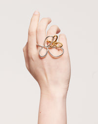 Flower Ring | 9ct Yellow Gold