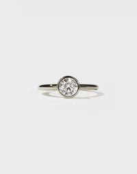 Gia Engagement Ring 1ct | 14ct White Gold