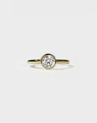 Gia Engagement Ring 1ct | 14ct Yellow Gold